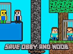 游戏拯救Obby和Noob兩名玩家在线