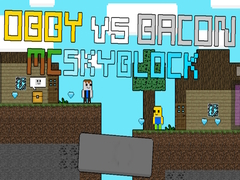 游戏Obby對抗培根：MCSkyblock在线