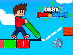 游戏Obby 畫畫逃脫在线