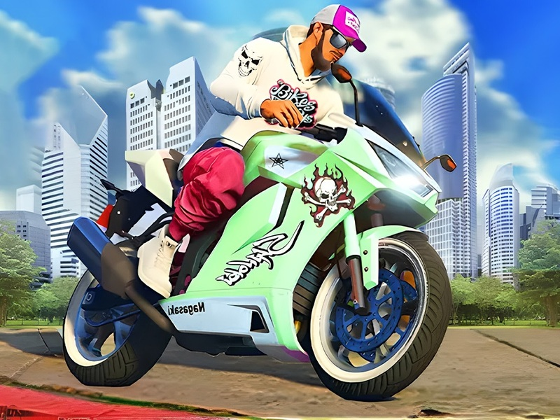游戏摩托車賽車手：公路混亂在线