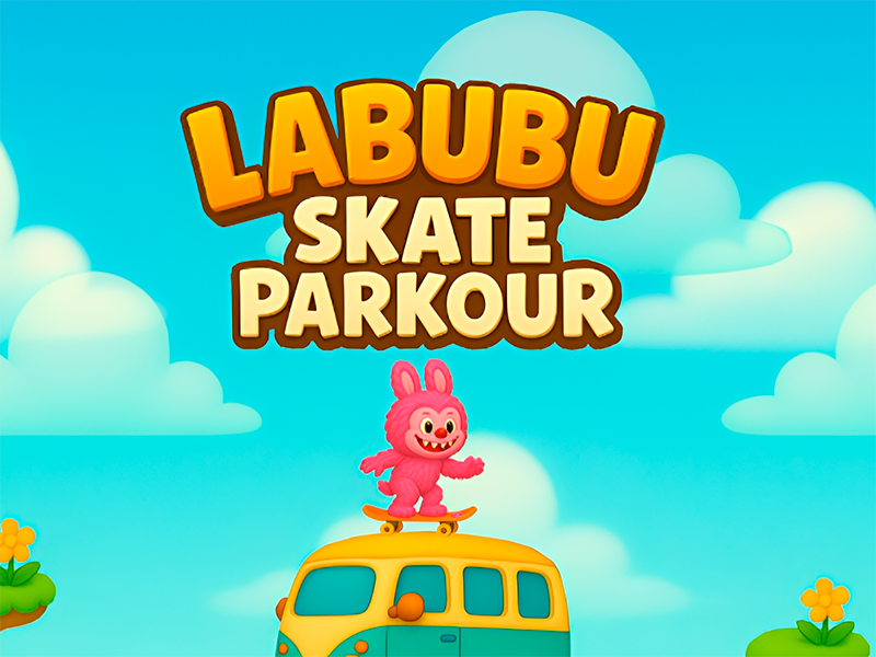 游戏Labubu滑板跑酷在线