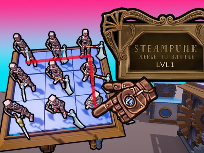 游戏Steampunk合併進行戰鬥在线