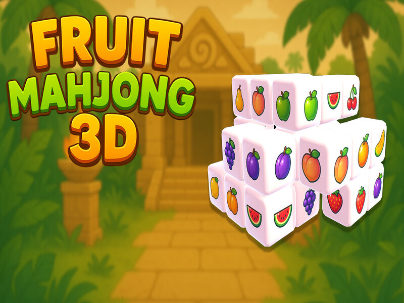 游戏水果Mahjong 3d在线