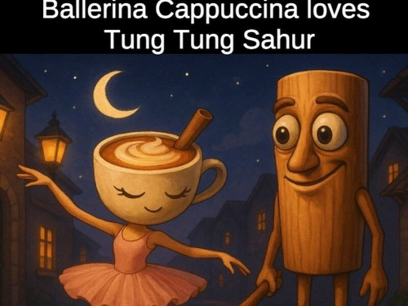 游戏Ballerina Cappuccina喜歡Tung Tung Sahur在线