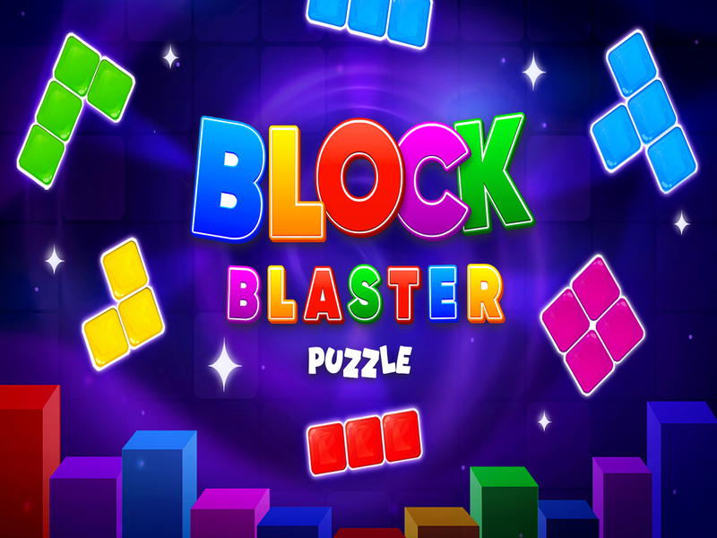 游戏阻止Blaster拼圖在线